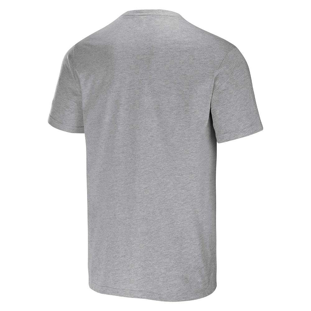 Men's Darius Rucker Collection by Fanatics Heather Gray Seattle Mariners Henley T-Shirt