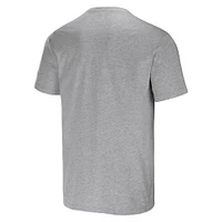 Men's Darius Rucker Collection by Fanatics Heather Gray Seattle Mariners Henley T-Shirt