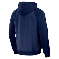 Men's Darius Rucker Collection by Fanatics Navy Seattle Mariners Raglan Full-Zip Hoodie