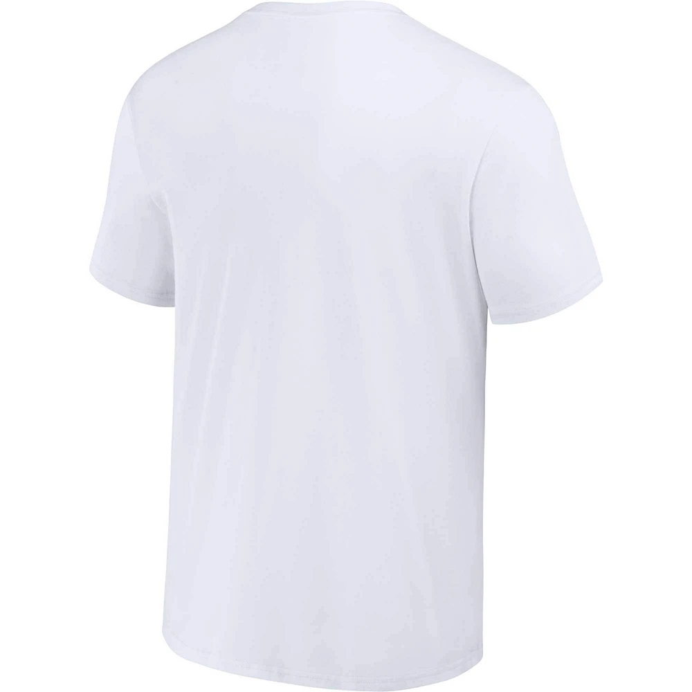 Men's Darius Rucker Collection by Fanatics White Seattle Mariners Distressed Rock T-Shirt
