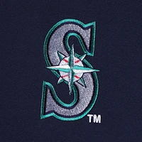 Men's Dunbrooke Navy/Heather Gray Seattle Mariners Alpha Full-Zip Jacket