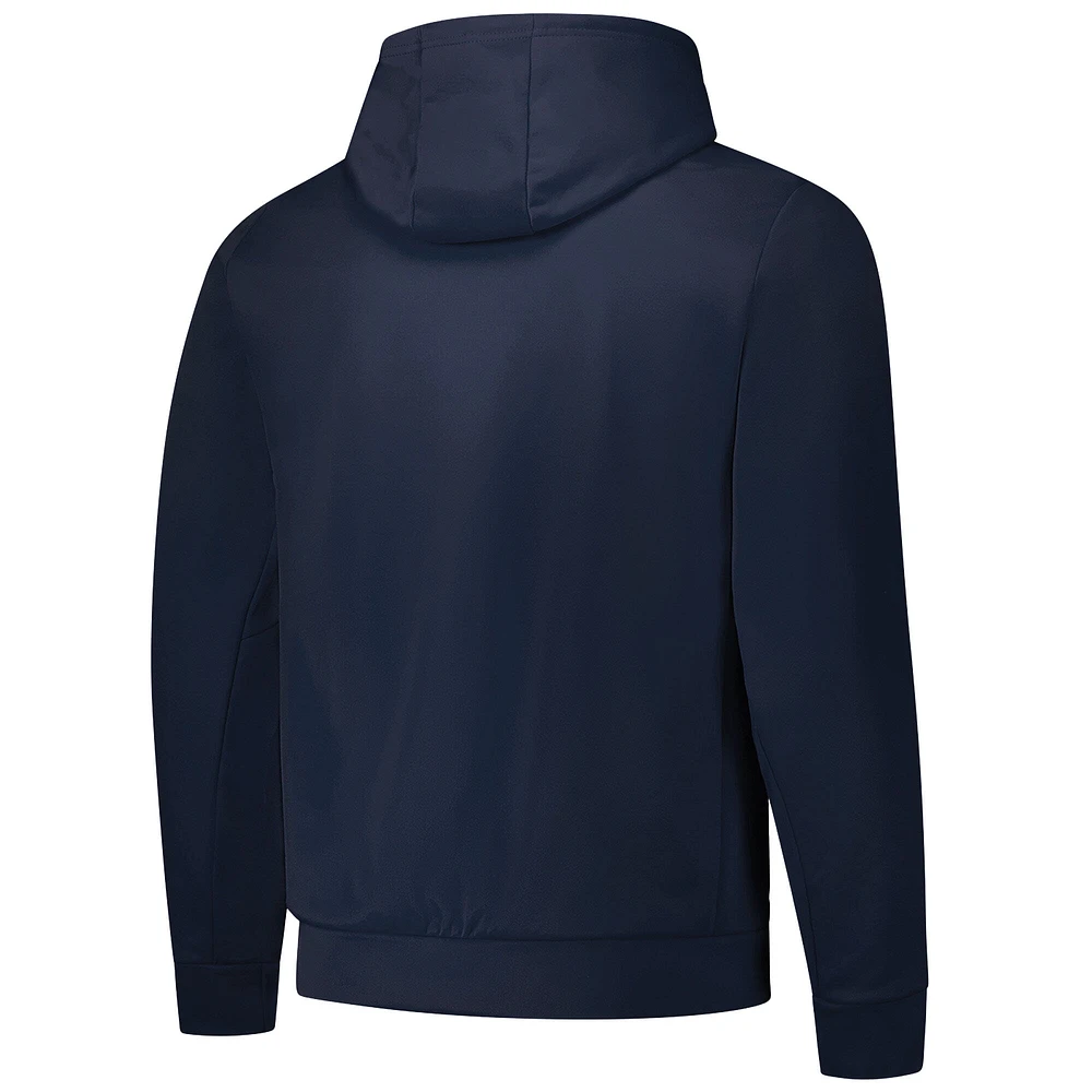 Men's Dunbrooke Navy Seattle Mariners Champion Pullover Hoodie
