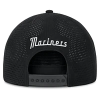 Men's Fanatics Black Seattle Mariners Signature A-Frame Adjustable Hat
