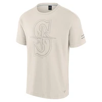 Men's Fanatics Cream Seattle Mariners Elements Iconic T-Shirt