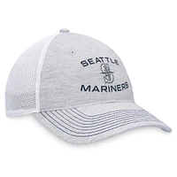 Men's Fanatics Gray Seattle Mariners Trucker Adjustable Hat
