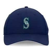 Men's Fanatics Navy Seattle Mariners Front Office Ripstop Unstructured Adjustable Hat