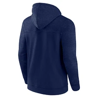 Men's Fanatics Navy Seattle Mariners Offensive Line Up Lightweight Full-Zip Hoodie