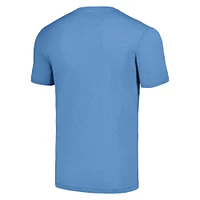 Hommage pour hommes Ken Griffey et Jr. Illustration des Mariners de Seattle bleu clair T-shirt à trois mélanges