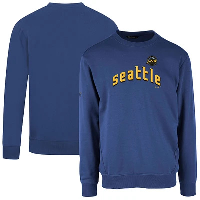 Sweat-shirt à capuche City Connect Zane Core Logo pour homme de Levelwear Royal Seattle Mariners