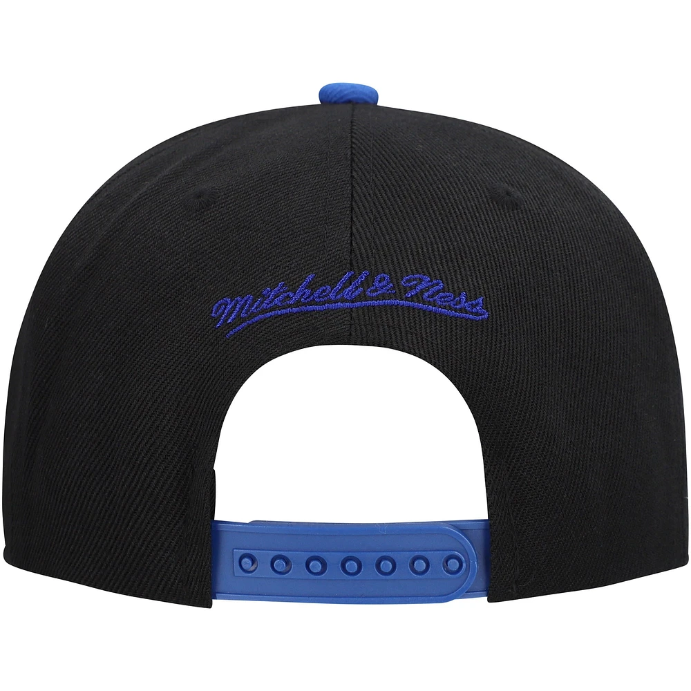Men's Mitchell & Ness Black Seattle Mariners Rise Up Snapback Hat