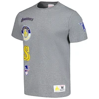 Men's Mitchell & Ness Heather Gray Seattle Mariners Cooperstown Collection City T-Shirt