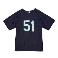 Men's Mitchell & Ness Ichiro Suzuki Navy Seattle Mariners Cooperstown Collection Authentic Batting Practice Jersey