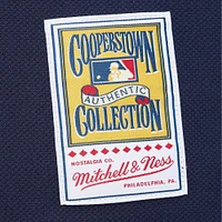 Maillot d'entraînement au bâton Mitchell & Ness Ichiro Suzuki bleu marine Seattle Mariners Cooperstown Collection pour hommes