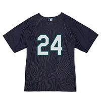 Men's Mitchell & Ness Ken Griffey Jr. Navy Seattle Mariners Cooperstown Collection Authentic Batting Practice Jersey