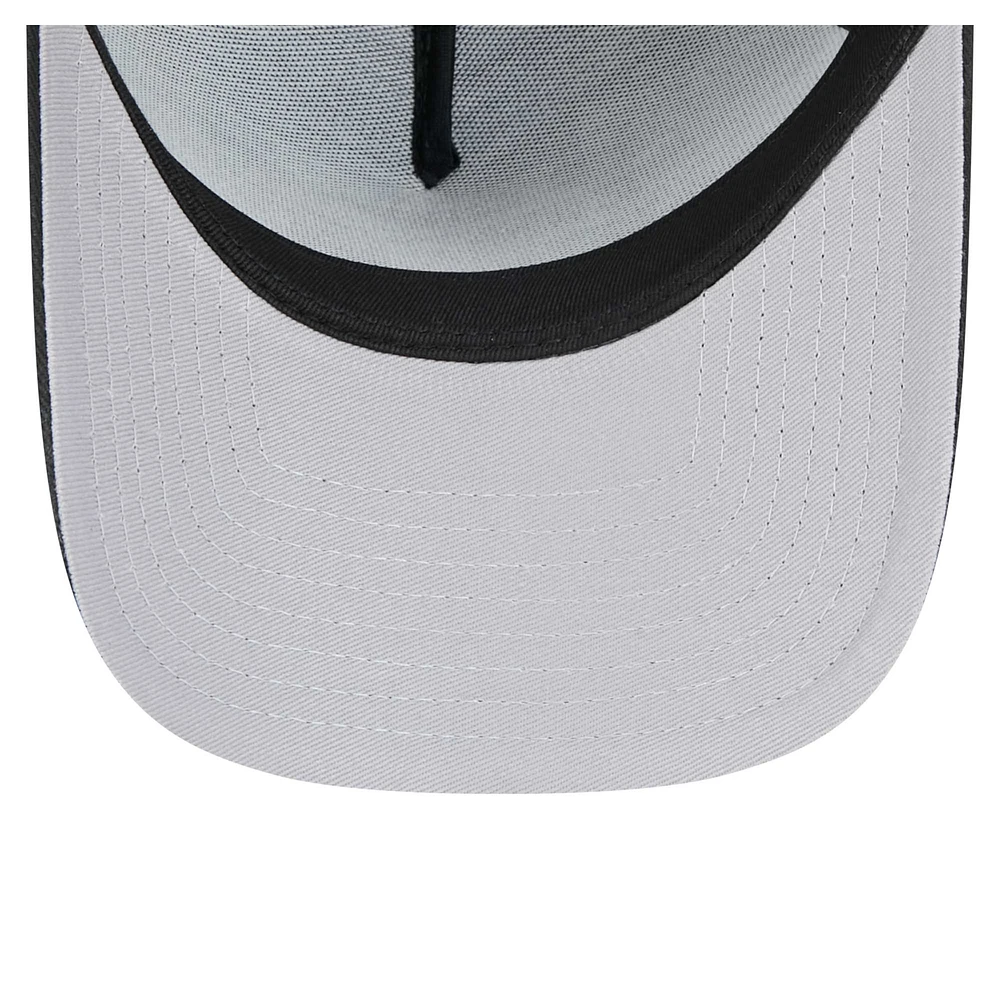 Men's New Era Black Seattle Mariners 9FORTY A-Frame Adjustable Hat