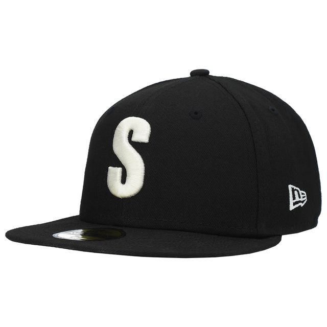Casquette ajustée New Era Seattle Mariners Cooperstown Collection Turn Back The Clock Steelheads 59FIFTY pour homme