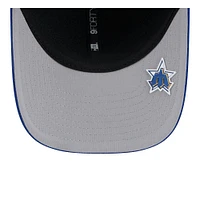 Men's New Era Blue Seattle Mariners 2025 MLB Clubhouse 9FORTY M-Crown Adjustable Hat