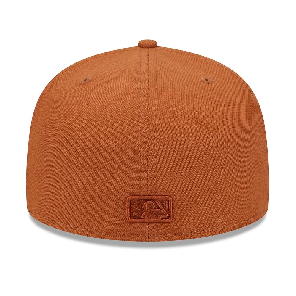 Men's New Era Brown Seattle Mariners Spring Color 59FIFTY Fitted Hat