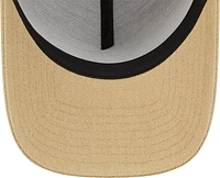 Men's New Era Khaki Seattle Mariners Logo Essentials 9FORTY A-Frame Adjustable Hat