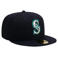 Men's New Era Navy Seattle Mariners 59FIFTY Fitted Hat
