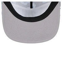 Men's New Era Navy Seattle Mariners Adventure Pattern Golfer Trucker Snapback Hat