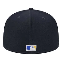 Men's New Era Navy Seattle Mariners  Duo Logo 2.0 59FIFTY Fitted Hat