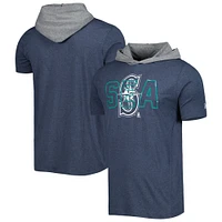 Men's New Era Navy Seattle Mariners Team Hoodie T-Shirt