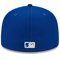 Men's New Era Royal/Black Seattle Mariners 2023 City Connect 59FIFTY Fitted Hat