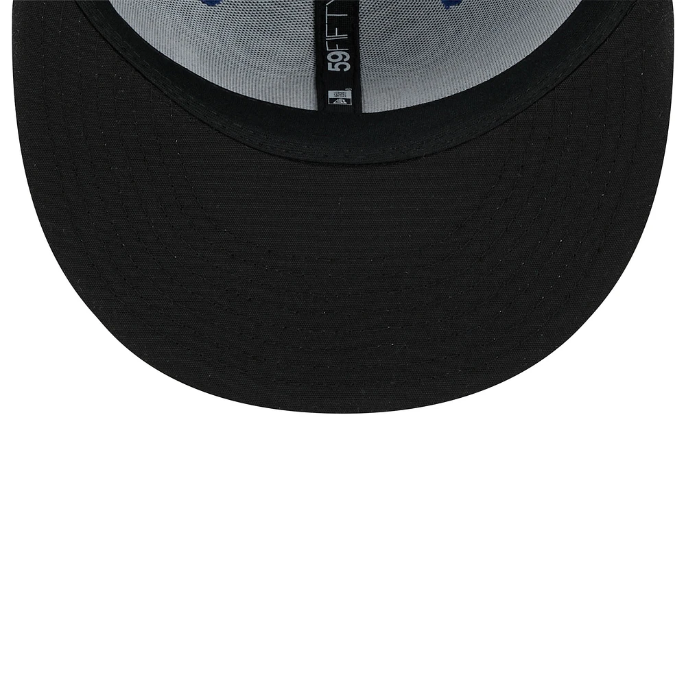 Men's New Era Royal/Black Seattle Mariners 2023 City Connect 59FIFTY Fitted Hat