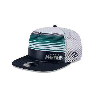 Casquette snapback A-Frame Trucker Team Horizon 9FIFTY des Mariners de Seattle pour homme de New Era