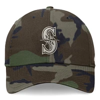 Men's Nike Camo Seattle Mariners Club Adjustable Hat