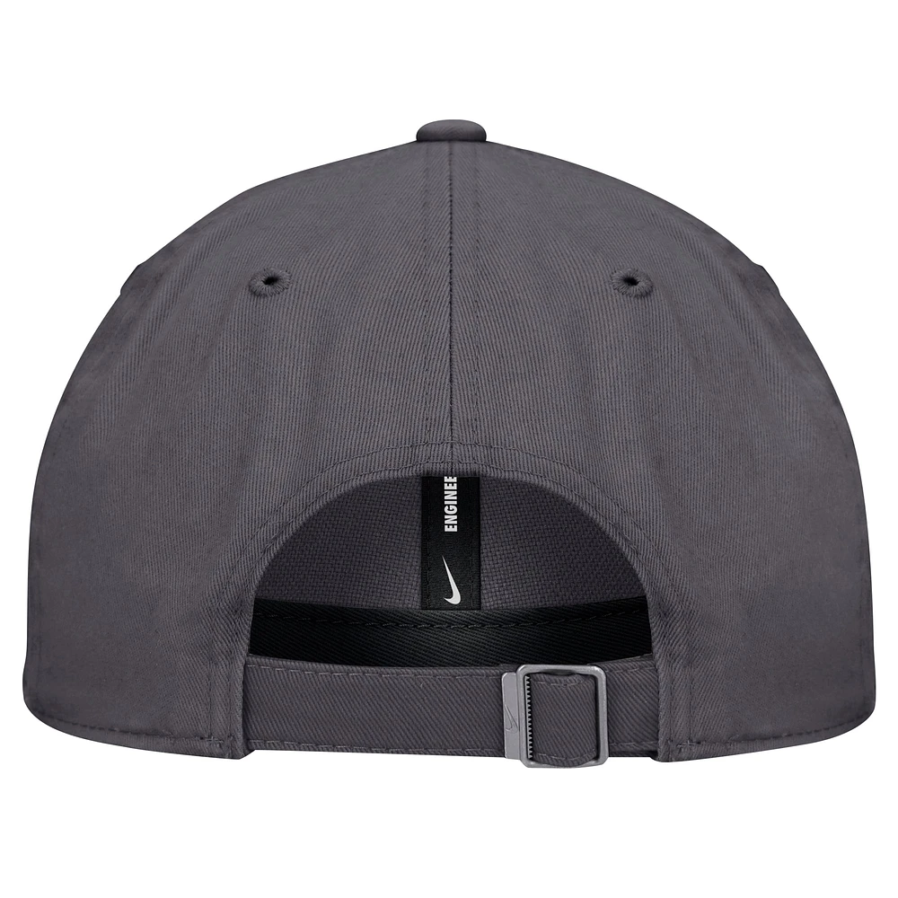 Men's Nike Gray Seattle Mariners Club Adjustable Hat