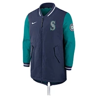 Men's Nike Navy Seattle Mariners Authentic Collection Dugout Performance Full-Zip Jacket