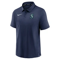 Men's Nike Navy Seattle Mariners Authentic Collection Flex Performance Polo