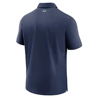 Men's Nike Navy Seattle Mariners Authentic Collection Flex Performance Polo