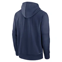 Men's Nike Navy Seattle Mariners Authentic Collection Performance Pullover Hoodie