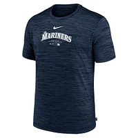 Men's Nike  Navy Seattle Mariners Authentic Collection Velocity Performance T-Shirt