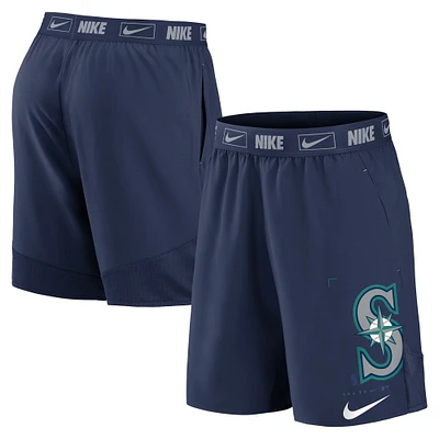 Short Nike Seattle Mariners Bold Express Performance pour homme - Bleu marine