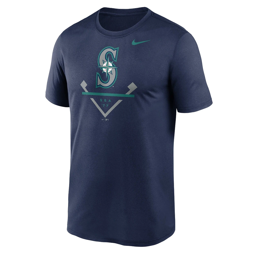 Men's Nike Navy Seattle Mariners Icon Legend Performance T-Shirt