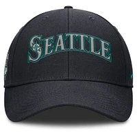Men's Nike Navy Seattle Mariners Rise Gaberdine Adjustable Hat