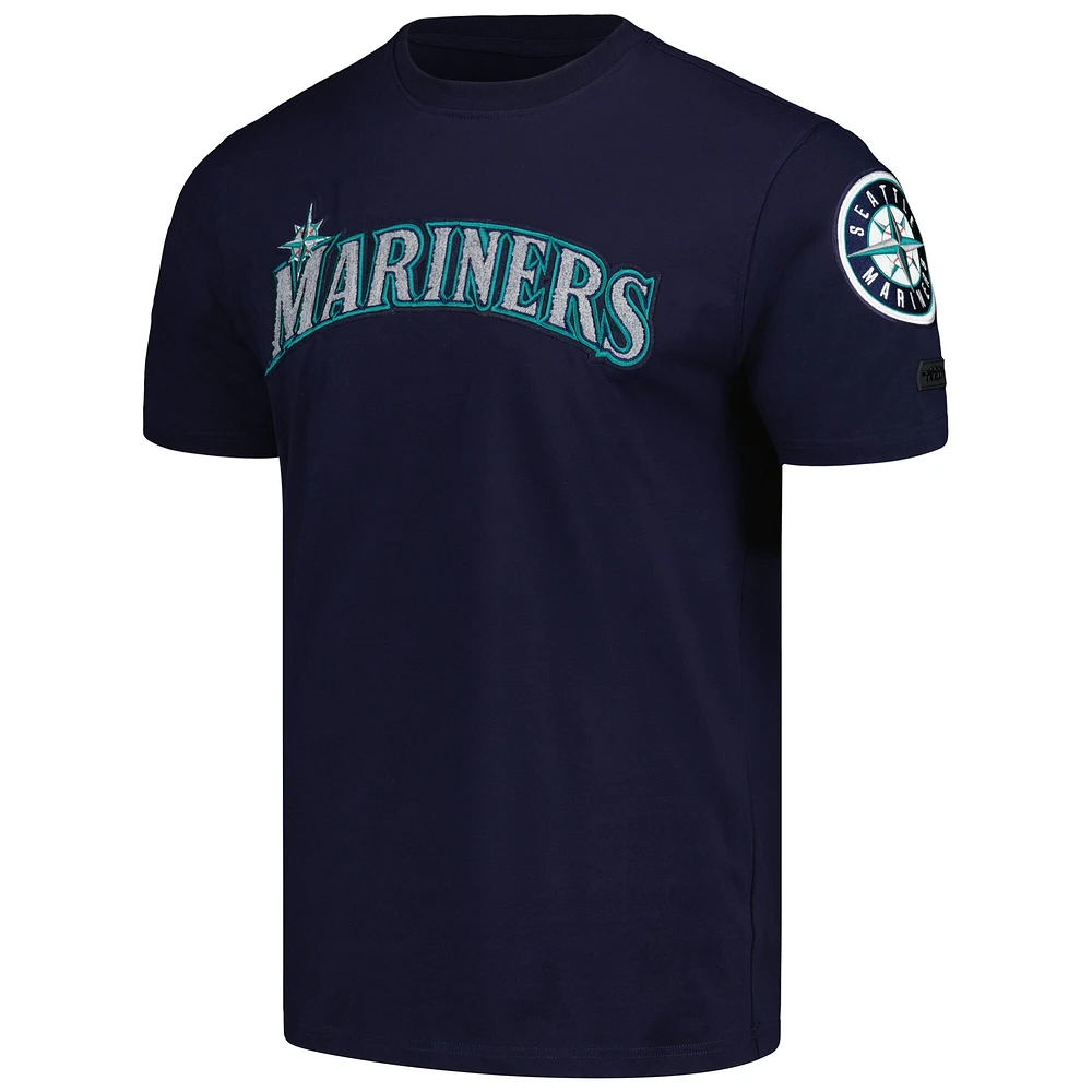 Men's Pro Standard Navy Seattle Mariners Team Logo T-Shirt