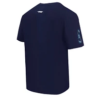 Men's Pro Standard Navy Seattle Mariners Turn It Up Dropped Shoulder T-Shirt