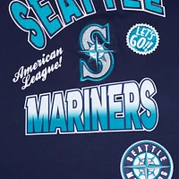 Men's Pro Standard Navy Seattle Mariners Turn It Up Dropped Shoulder T-Shirt