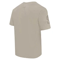Men's Pro Standard Tan Seattle Mariners Neutral Drop Shoulder T-Shirt