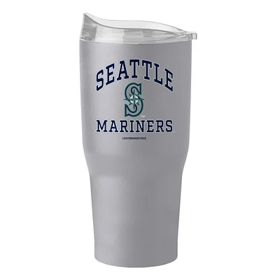 Mariners de Seattle 30oz. Gobelet à revêtement en poudre de pierre