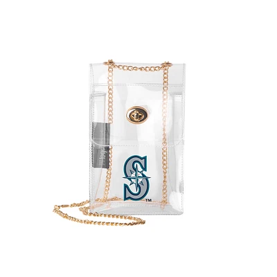 Sac à main à bandoulière transparent Essential des Mariners de Seattle