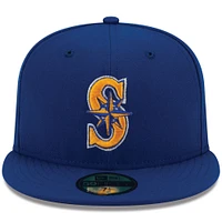Seattle Mariners New Era Alternate 2 Authentic On Field 59FIFTY - Fitted Hat Royal