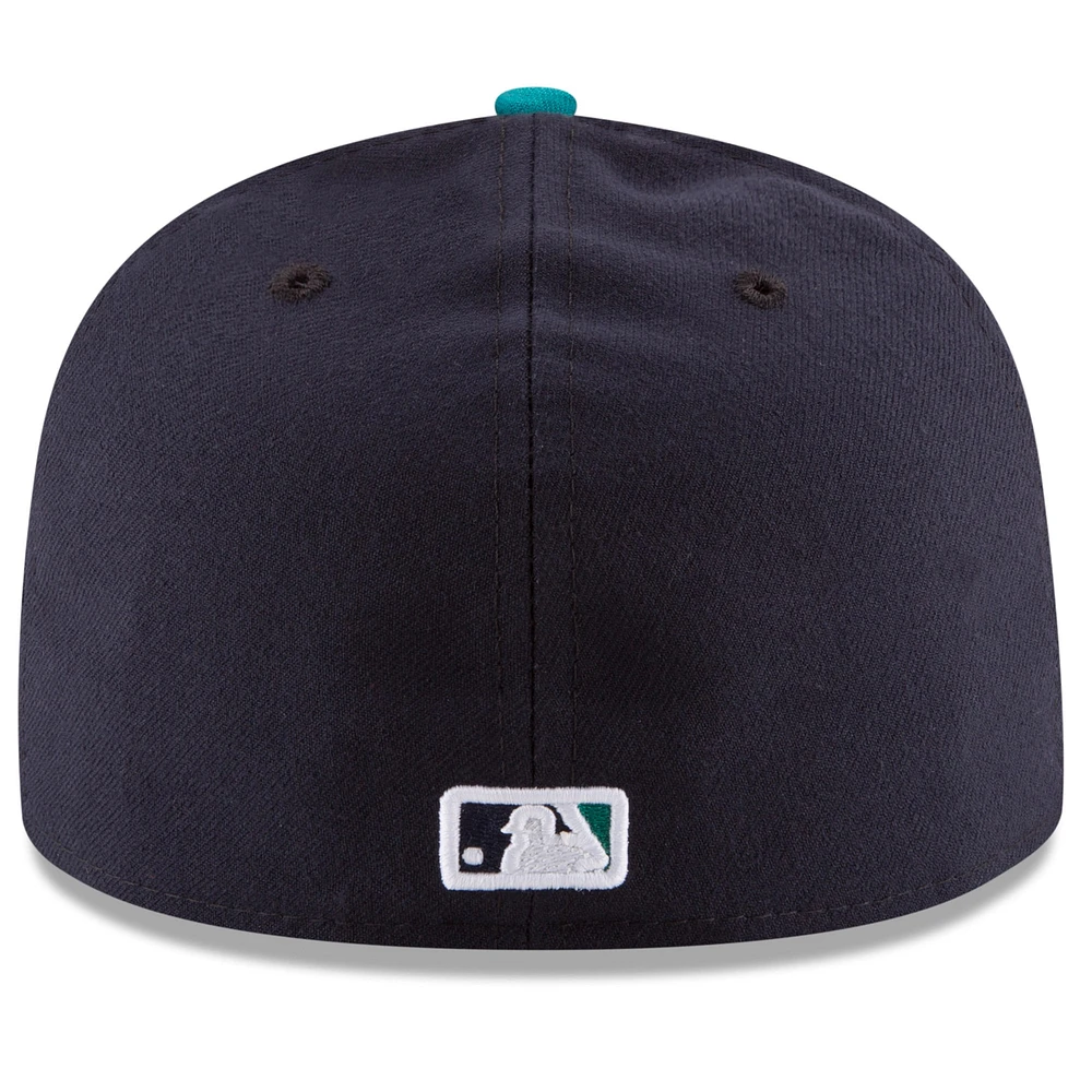 Seattle Mariners New Era Authentic Collection On Field 59FIFTY - Fitted Structured Hat Navy/Teal