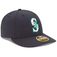Seattle Mariners New Era Game Authentic Collection On-Field Low Profile 59FIFTY - Fitted Hat Navy