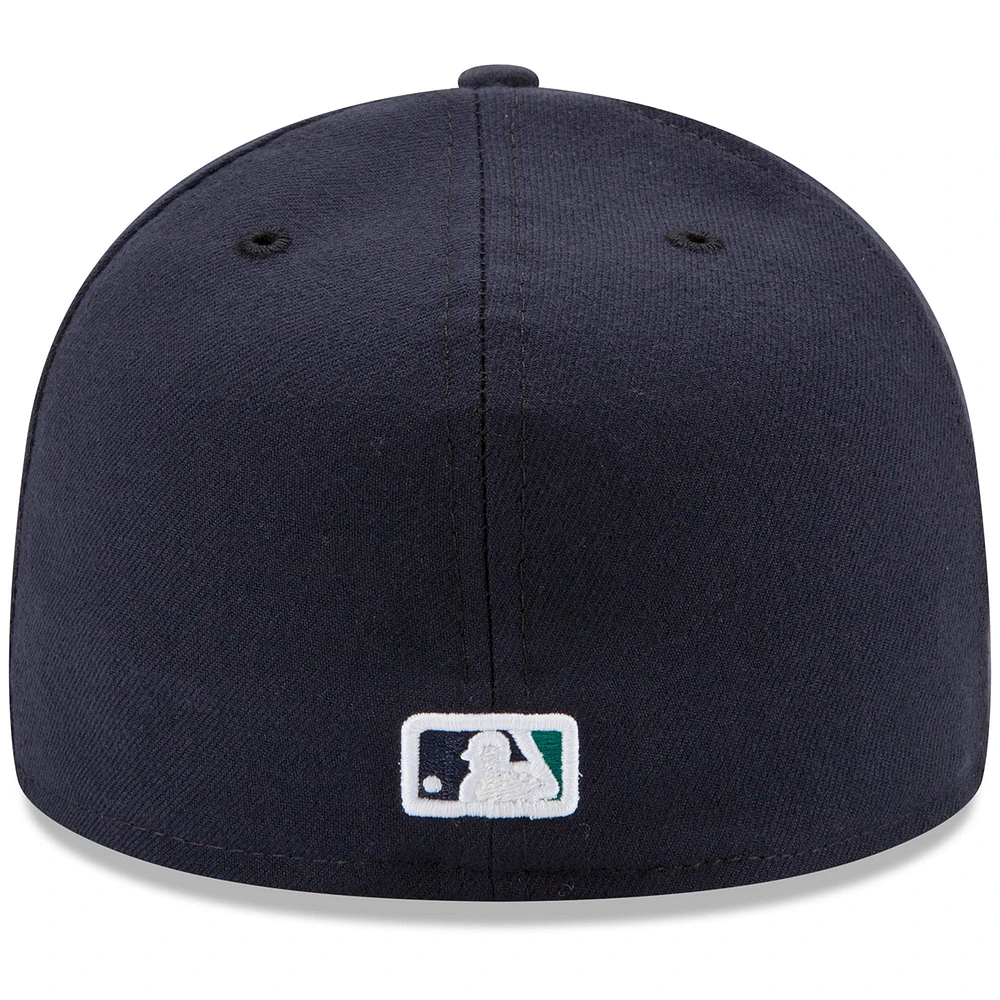 Seattle Mariners New Era Game Authentic Collection On-Field Low Profile 59FIFTY - Fitted Hat Navy